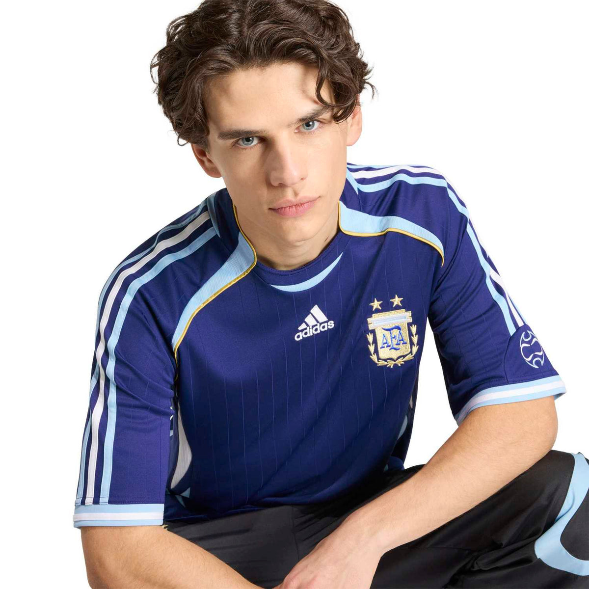 Adidas Argentina Away Jersey 2006 Blue