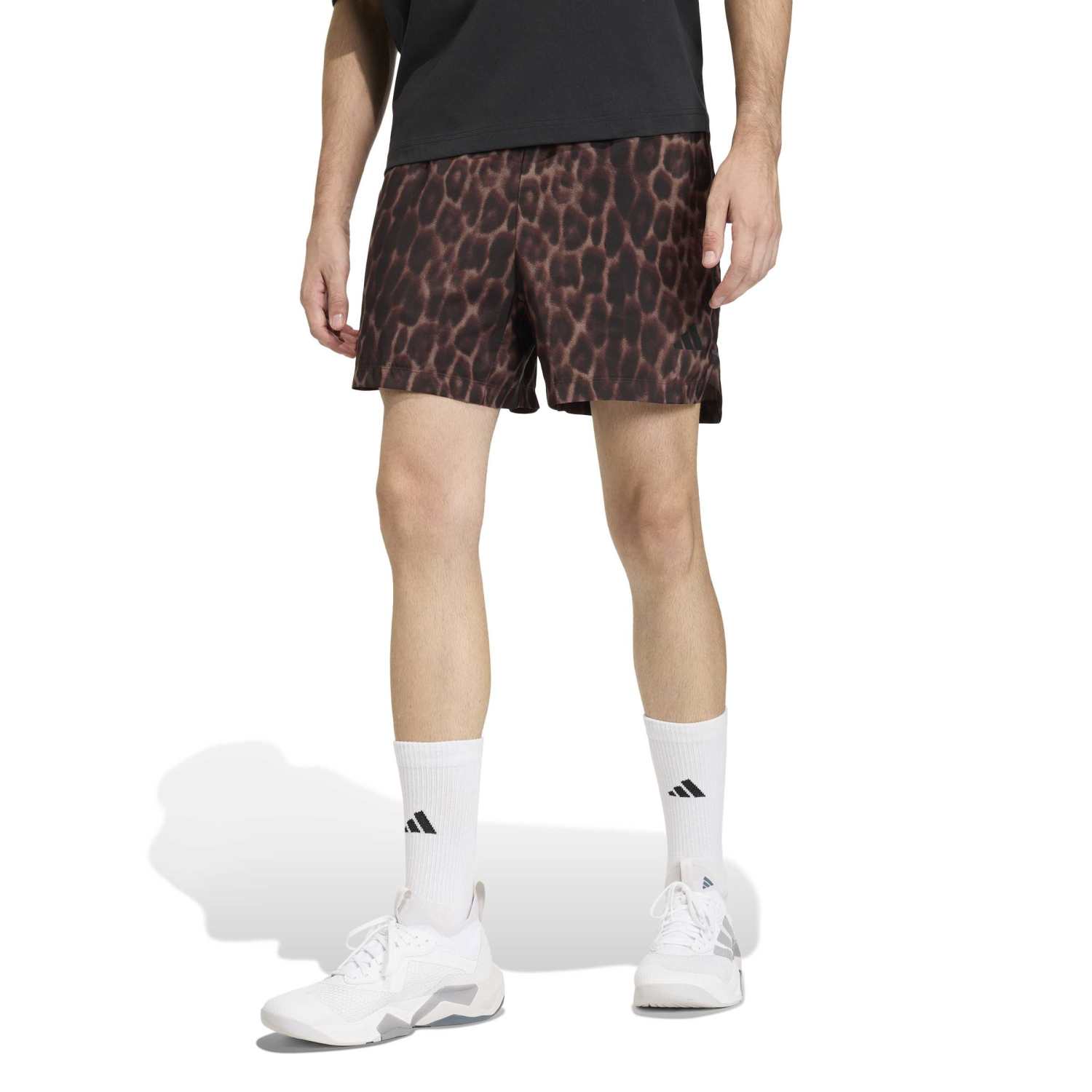 Adidas D4T POWER AOP Shorts 7" Brown Secondary image