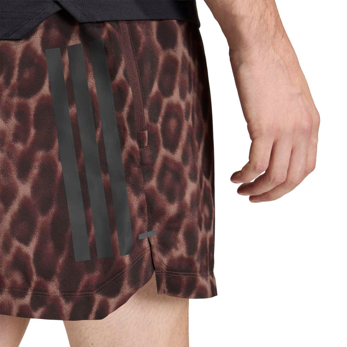 Adidas D4T POWER AOP Shorts 7" Brown