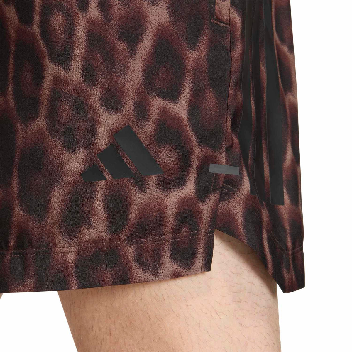 Adidas D4T POWER AOP Shorts 7" Brown