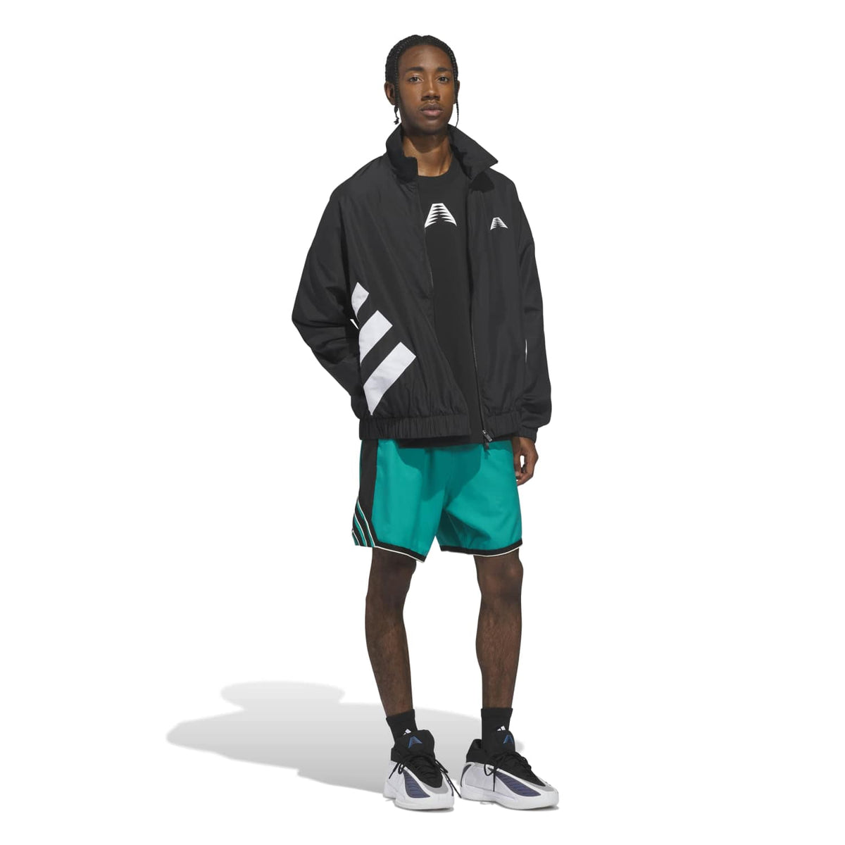Adidas Anthony Edwards Foundation Track Jacket Black