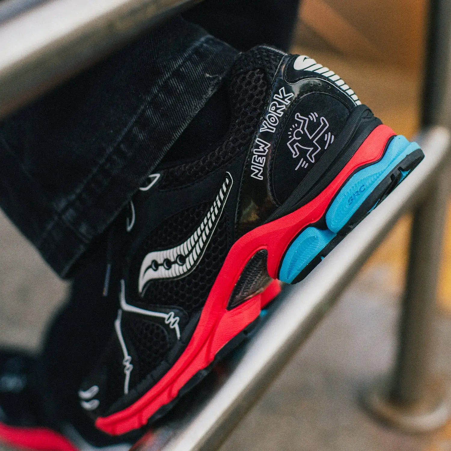 Saucony Embraces Keith Haring’s Iconic Art in October Release