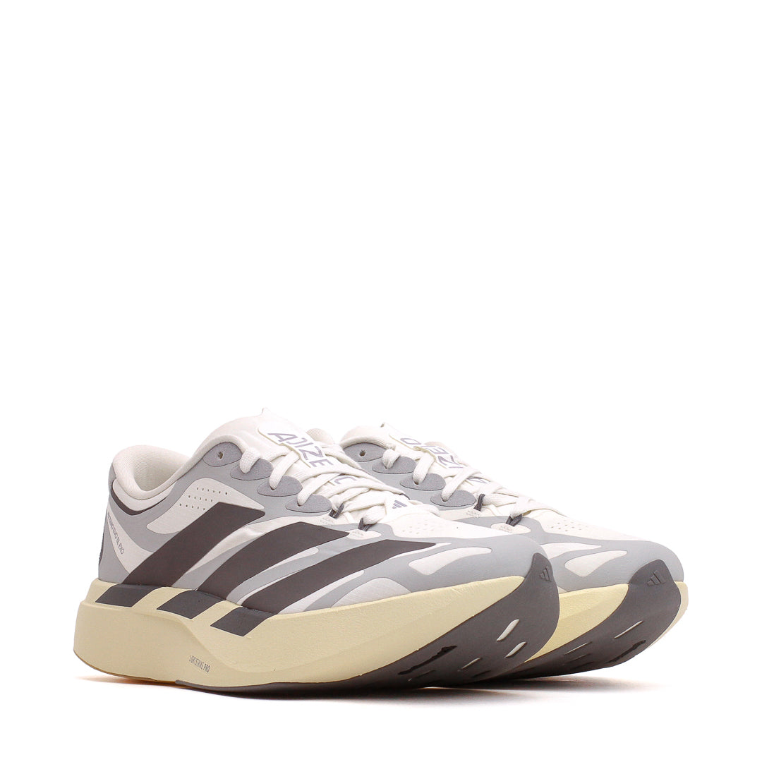 Adidas Men Adizero EVO SL EXO White Utility Black Grey KJ0430