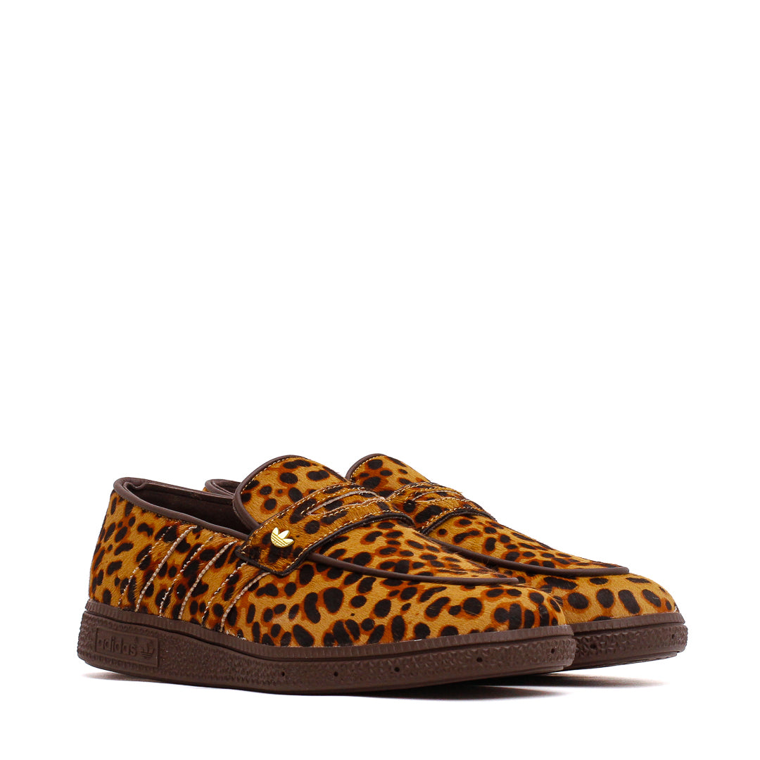 Adidas Women Handball Spezial Loafer Leopard Print Dark Brown KJ2526 Secondary image