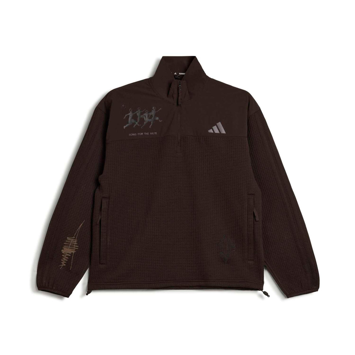 Adidas x Song for the Mute Men Running Track Top Aurora Coffee