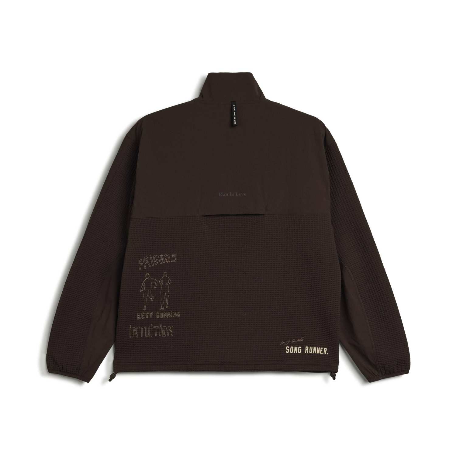 Adidas x Song for the Mute Men Running Track Top Aurora Coffee Secondary image