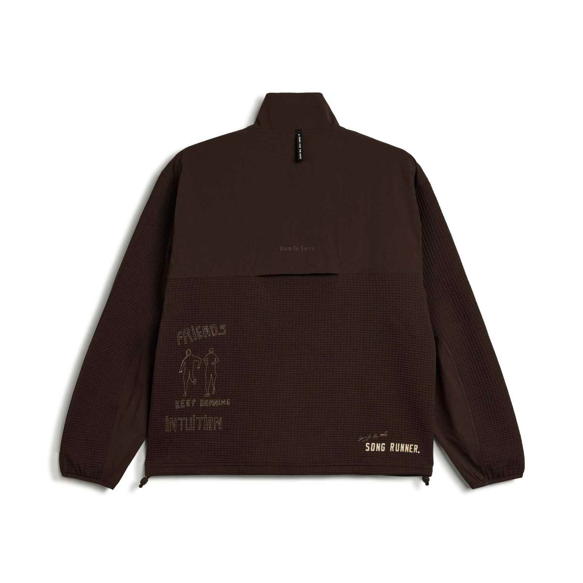 Adidas x Song for the Mute Men Running Track Top Aurora Coffee