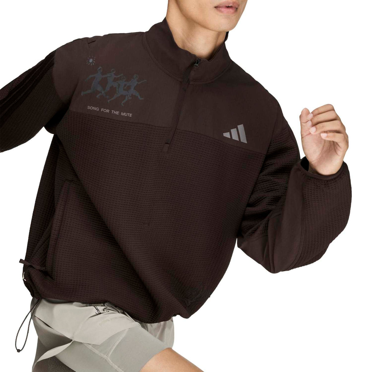 Adidas x Song for the Mute Men Running Track Top Aurora Coffee