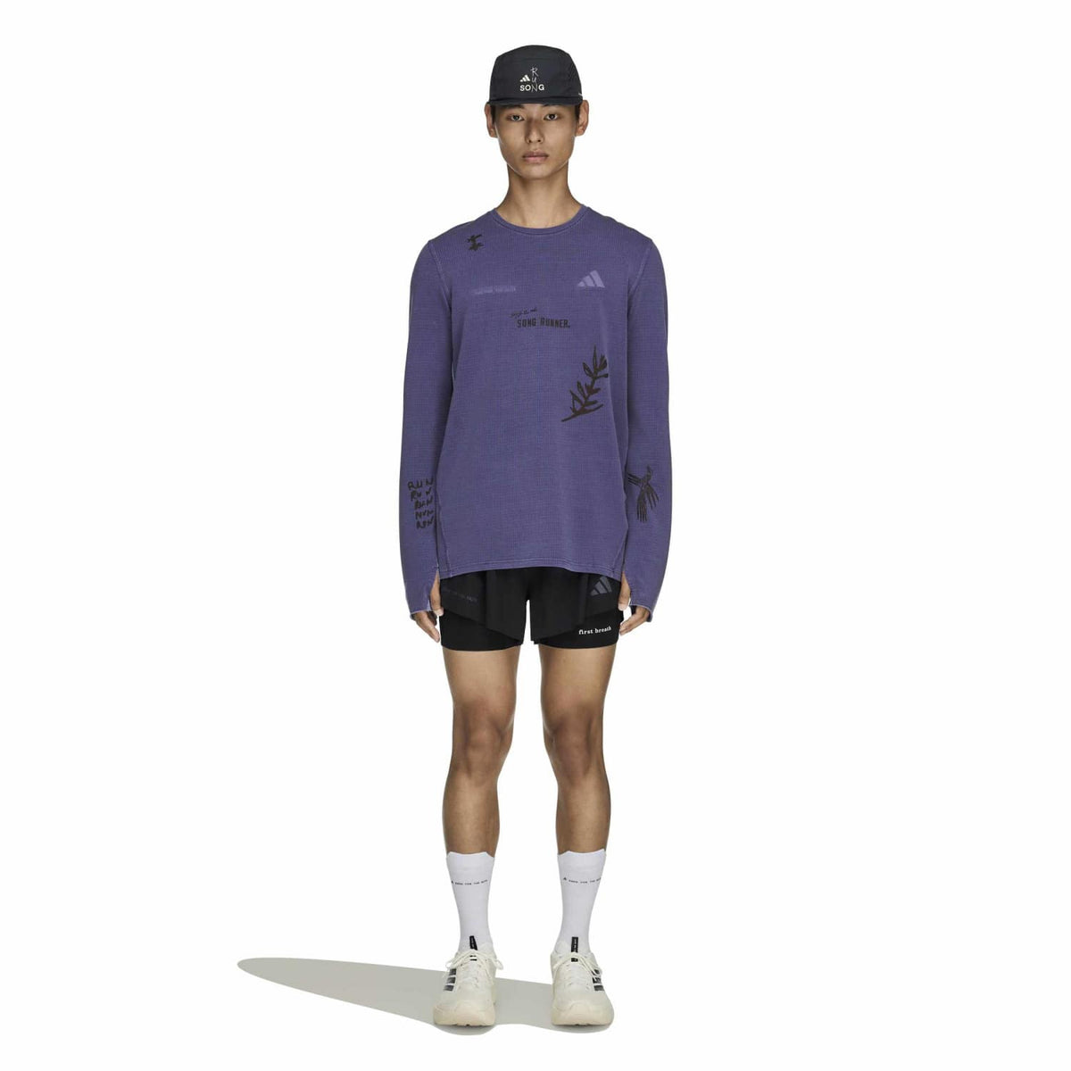 Adidas x Song for the Mute 2 in 1 Shorts 5" Black