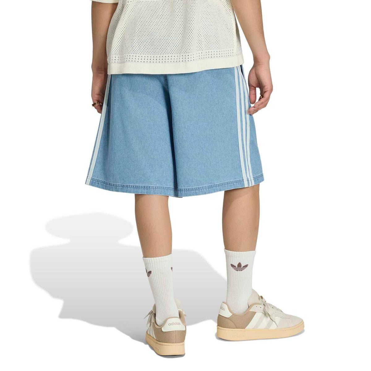 Adidas Originals Summer Glow Denim Chino Shorts