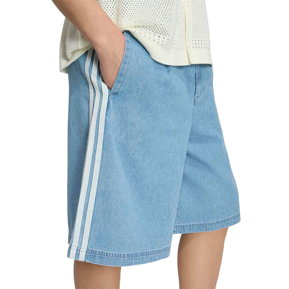 Adidas Originals Summer Glow Denim Chino Shorts