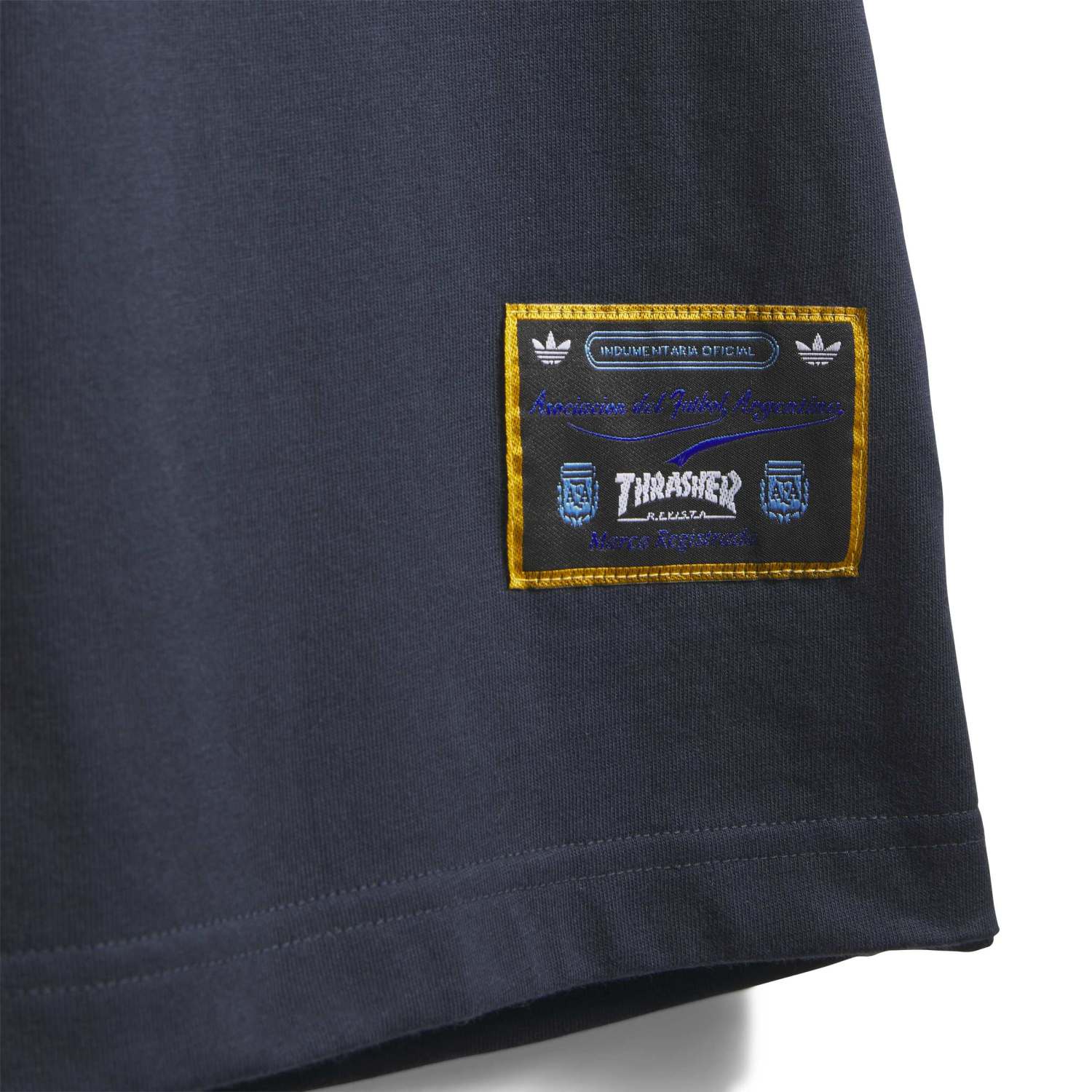 Adidas x Thrasher AFA Argentina Tee Navy