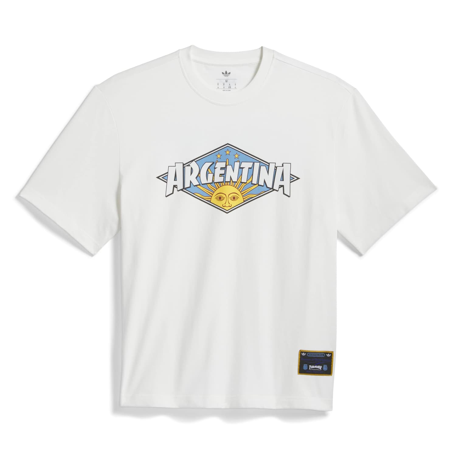 Adidas x Thrasher AFA Argentina Tee White