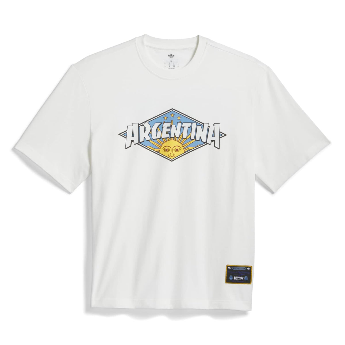 Adidas x Thrasher AFA Argentina Tee White