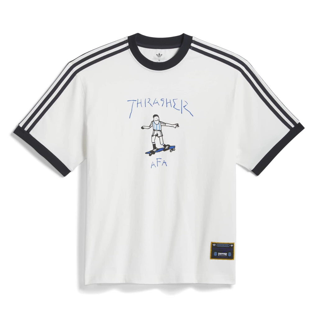  Thrasher AFA コラボ シャツ Adidas x Thrasher AFA Argentina gonze ringer t-shirt – Solestop.com