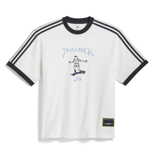  thrasher afa jersey メッシ アルゼンチン Adidas x Thrasher AFA Argentina gonze ringer t-shirt – Solestop.com