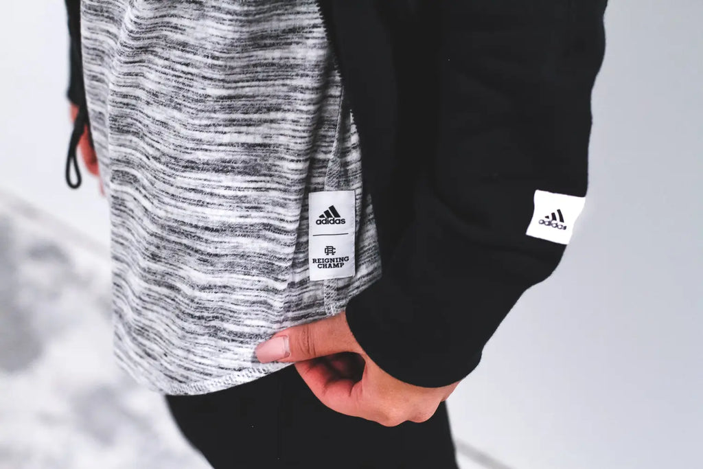 Reigning Champ x Adidas Athletics collection - Mens/Womens Athletic Apparel & Womens PureBOOST X in Grey/Black - B39255