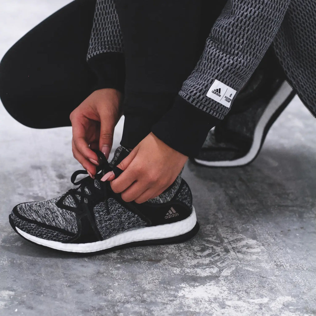 Reigning Champ x Adidas Athletics collection - Mens/Womens Athletic Apparel & Womens PureBOOST X in Grey/Black - B39255