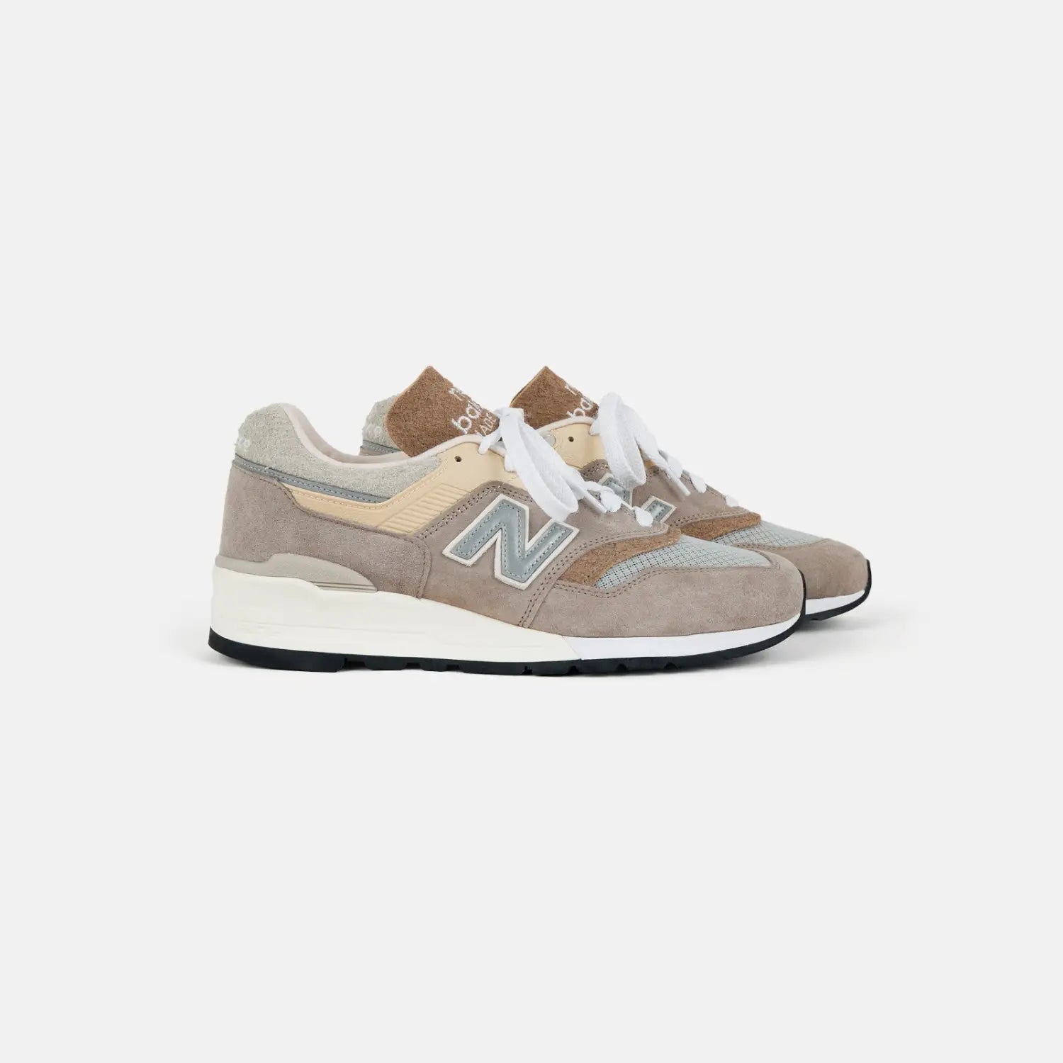 New Balance SS ’25 Drop 1: Made in USA U997MG ’Light Mushroom / Mirage Grey’