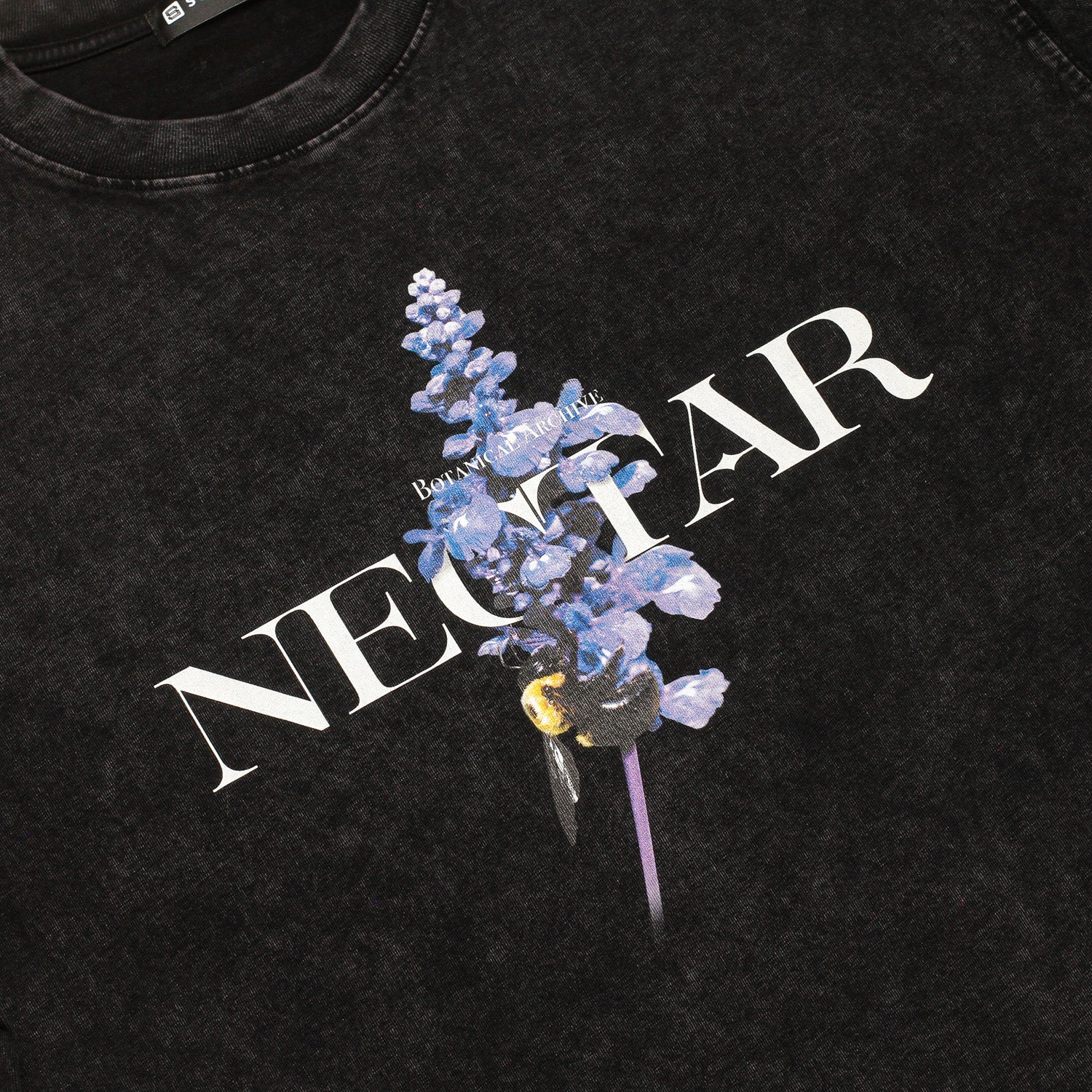 Solestop Nectar Washed Boxy Tee Black Secondary image