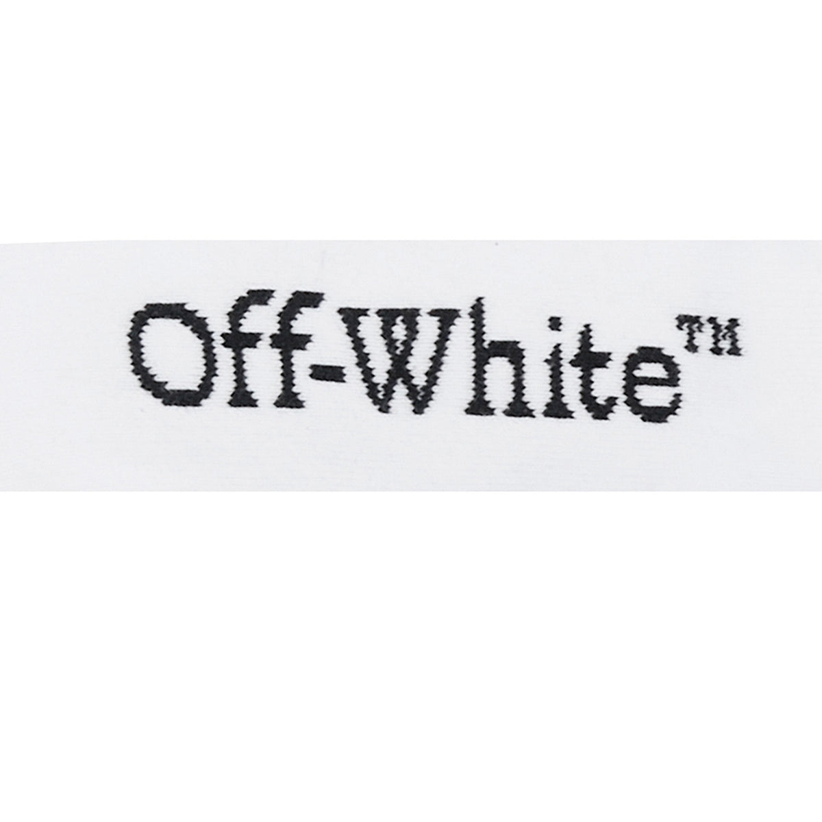 L/AB c/o Off-White Off Below The Calf Quarter Socks White - 3PK