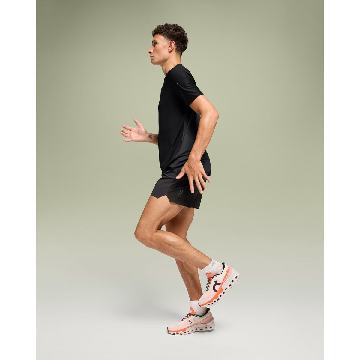 ON Men Performance-T Black Eclipse