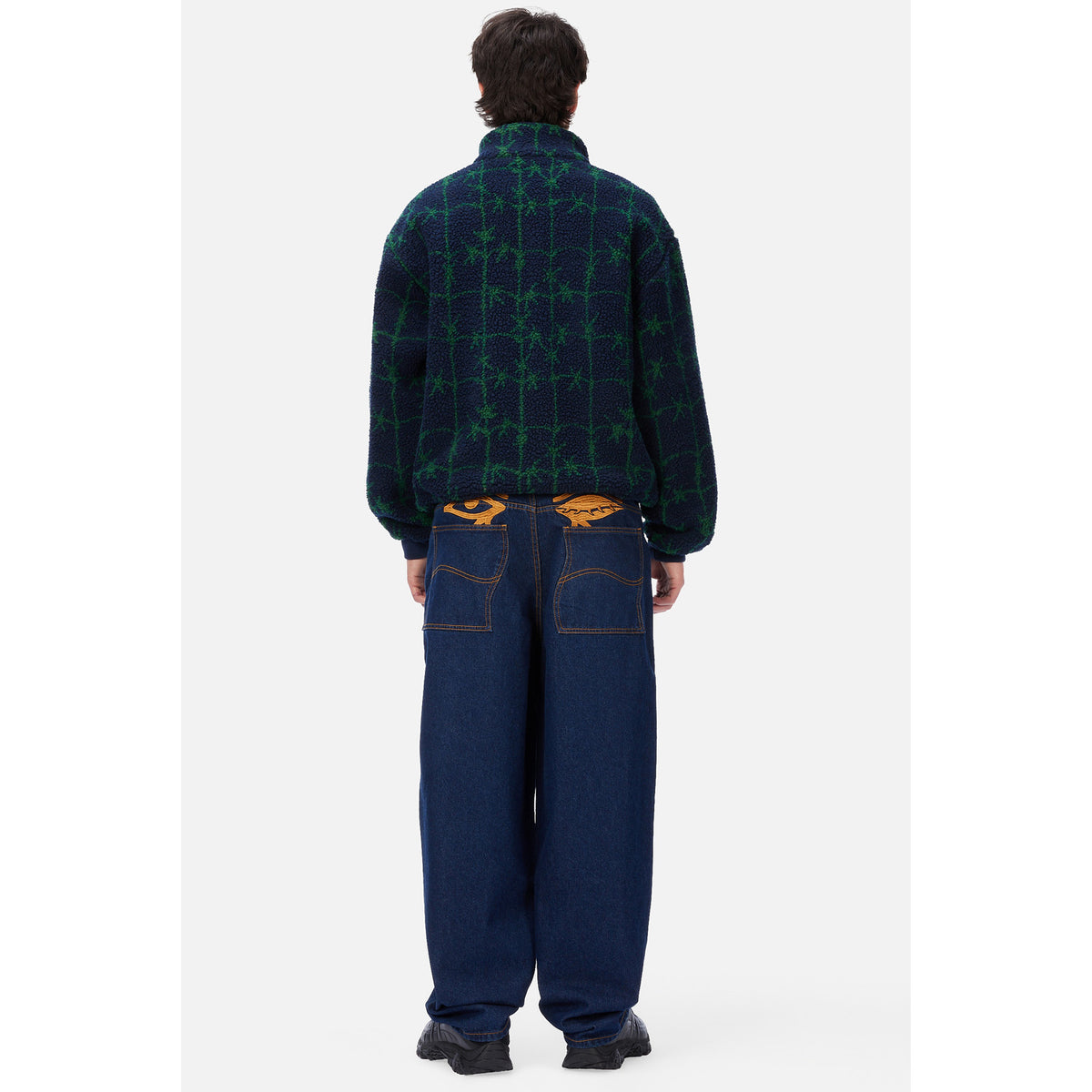 Dime Polar Fleece Zip Navy