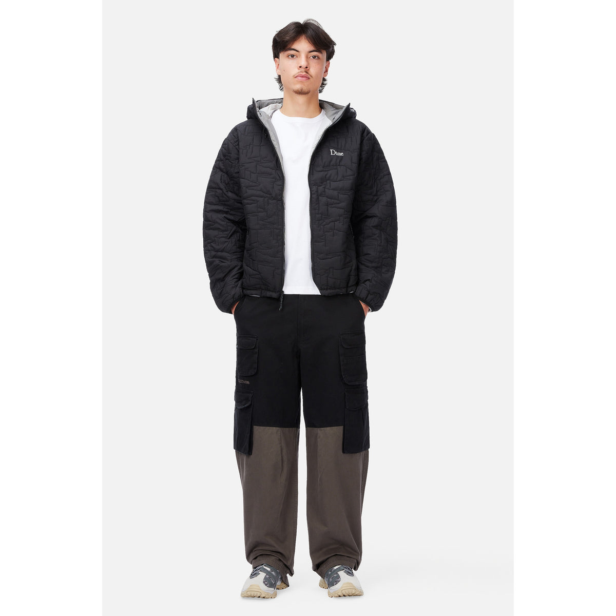 Dime Reversible Insulated Jacket Black
