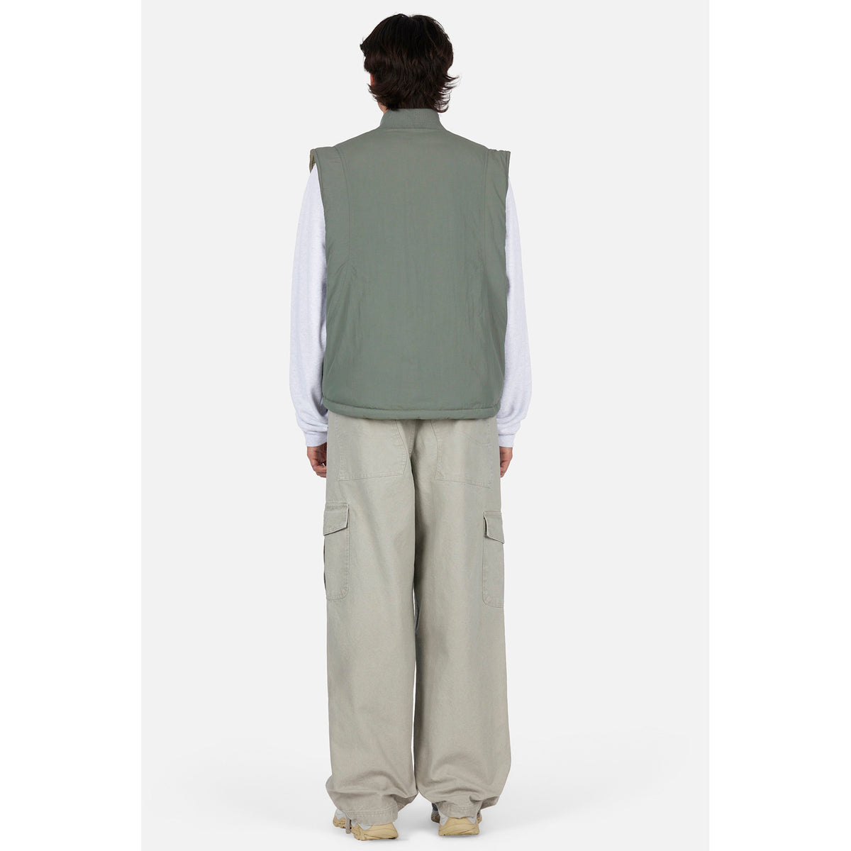 Dime Reversible Vest Sage