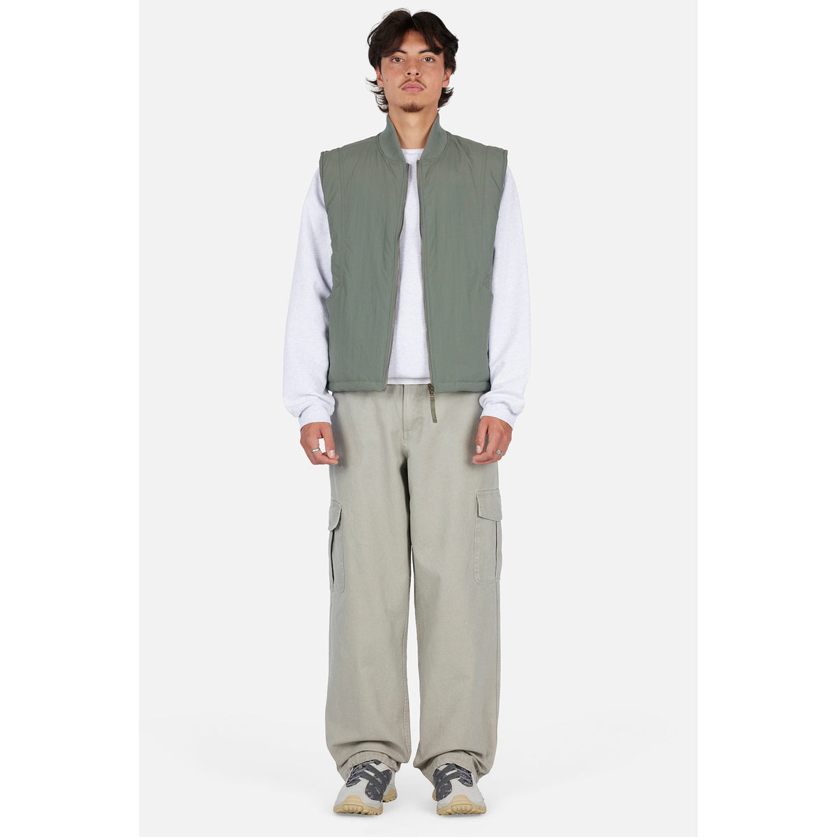 Dime Reversible Vest Sage