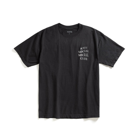 Anti Social Social Club Rhinestone Tee Black