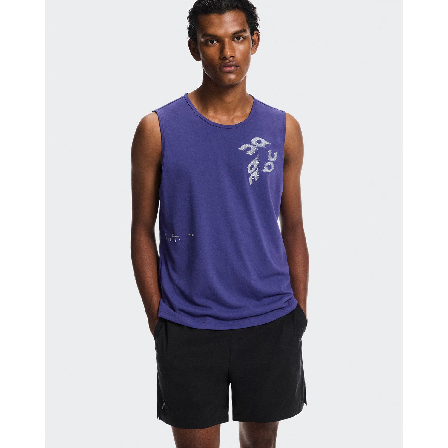 ON Men Run Tank Twilight