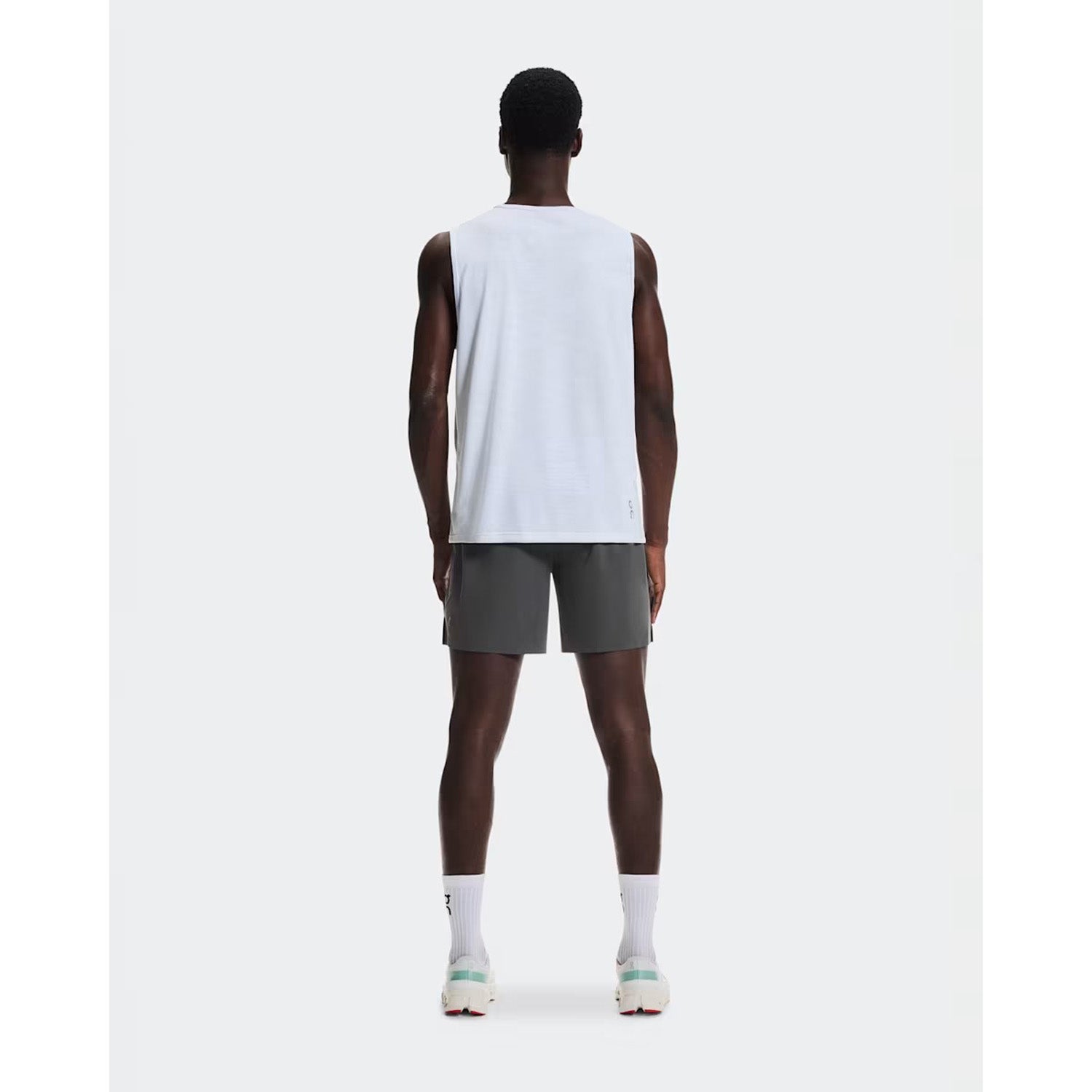 ON Men Run Tank White