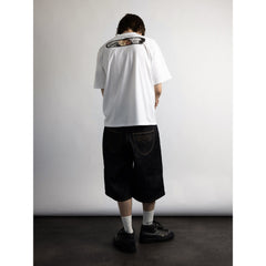 SCRT Selvedge Wide Shorts Indigo