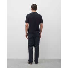 Reigning Champ Supima Mesh Cruise Polo Black