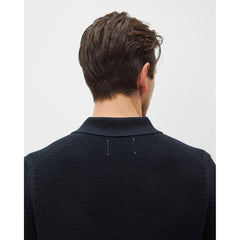 Reigning Champ Supima Mesh Cruise Polo Black