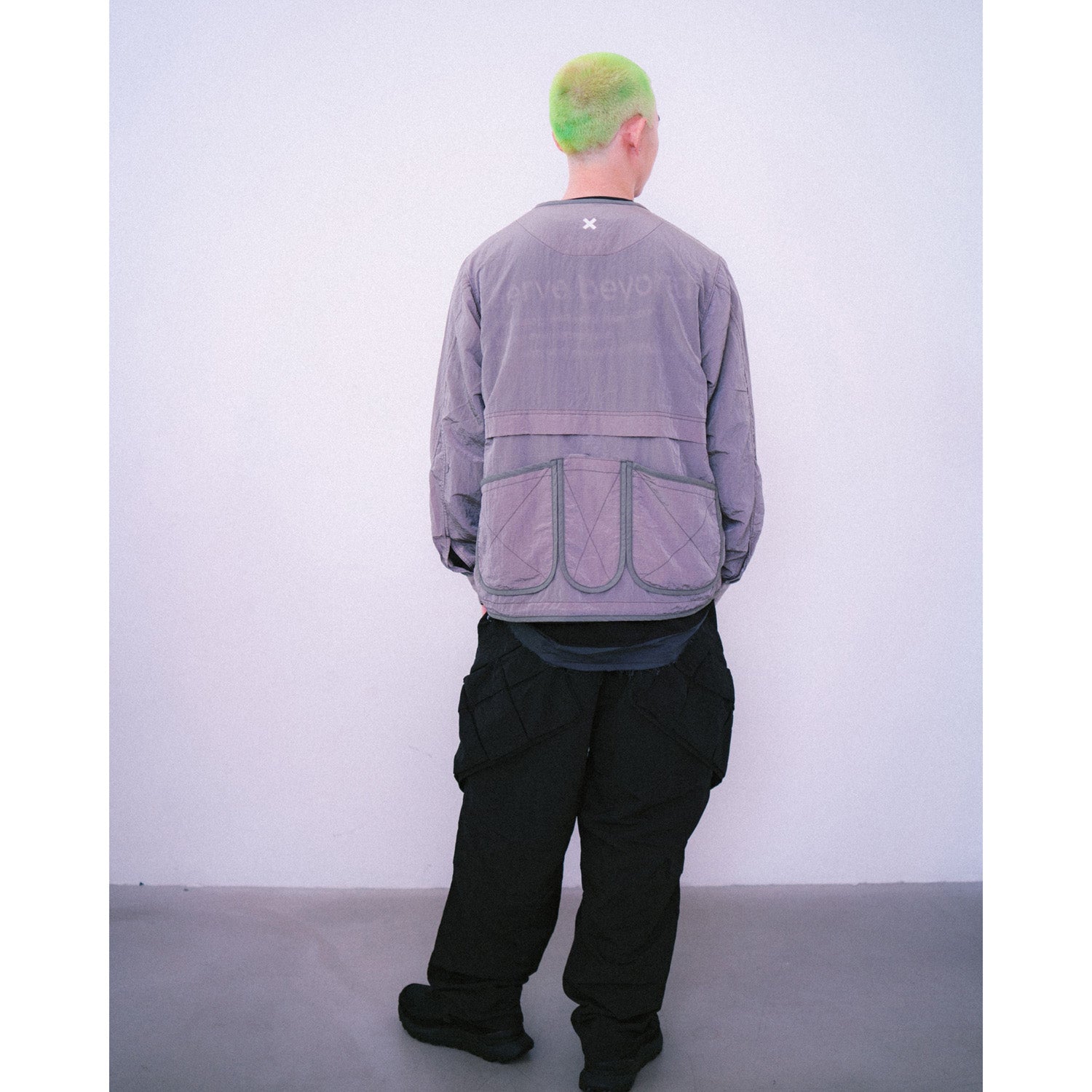 Lakh Transparent Ripstop Inner Jacket Army Green