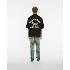 Billionaire Boys Club BB Tip Top SS Woven Black