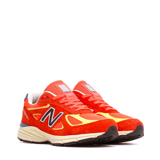 New Balance Made in USA 990v4 Urgent Red Maize U99076B