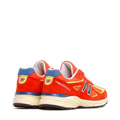 New Balance Made in USA 990v4 Urgent Red Maize U99076B