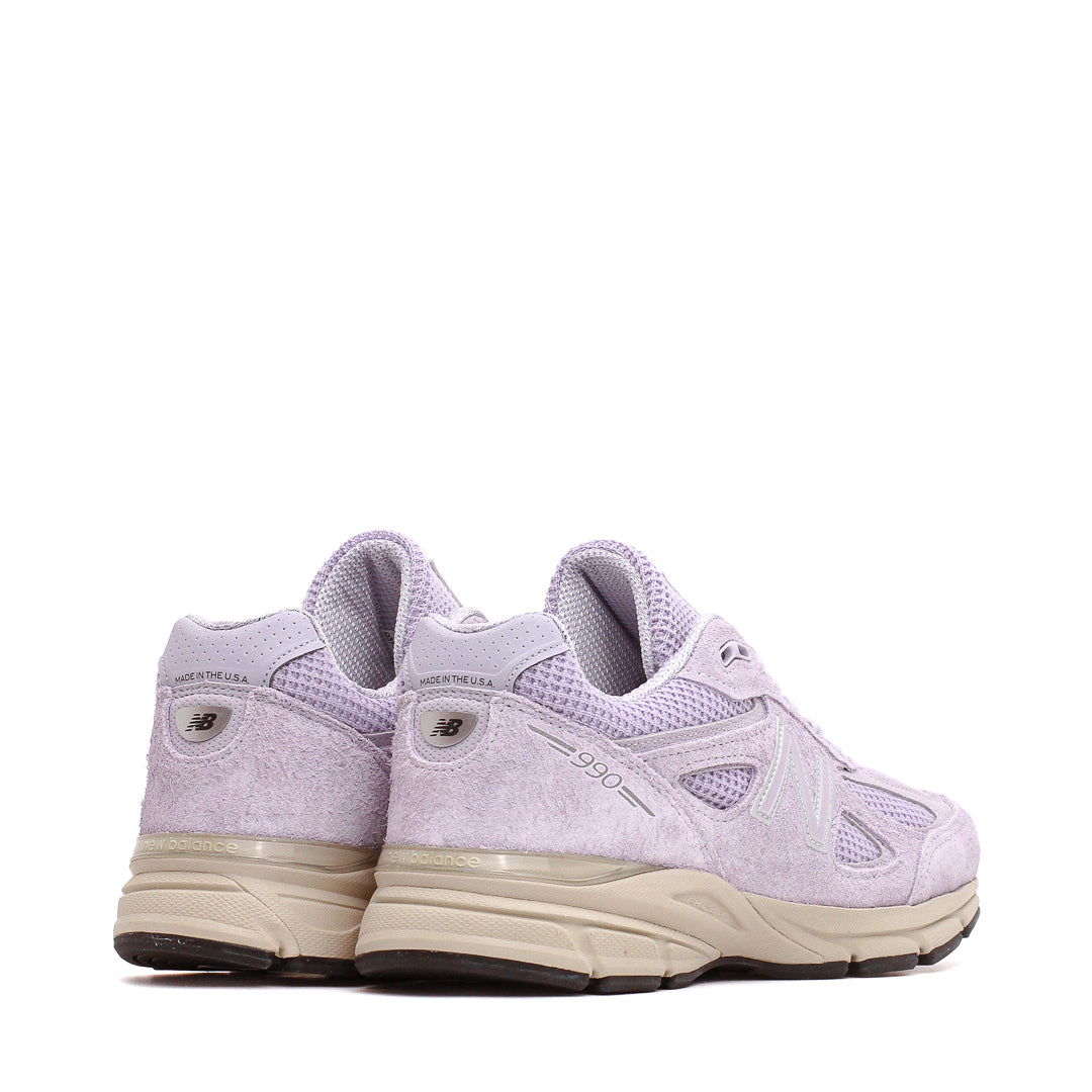New Balance Men Made in USA 990v4 Grey Violet Timberwolf U990LV4
