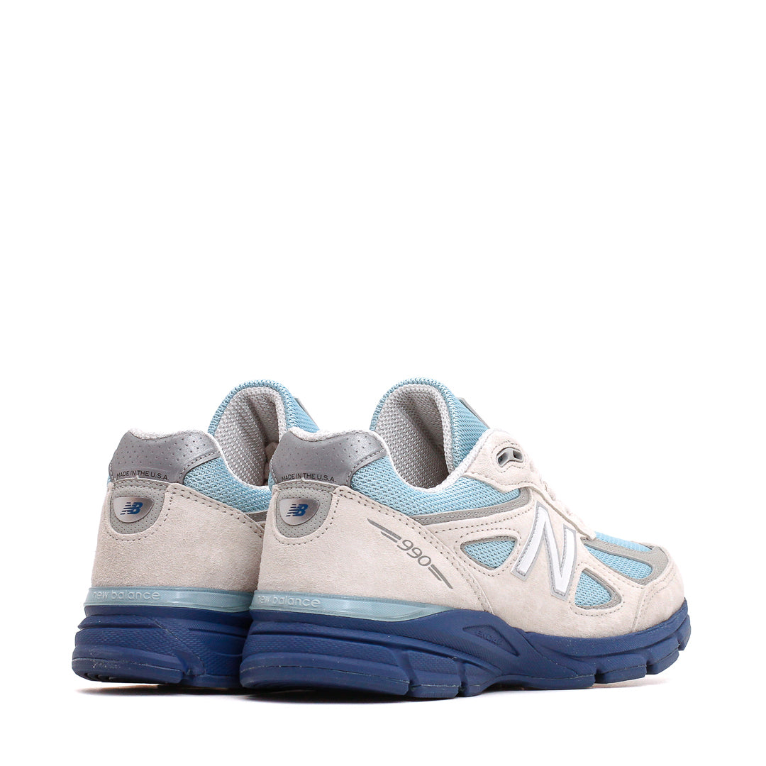 New Balance Men Made in USA 990v4 Moonbeam Cloud Blue U990MB4