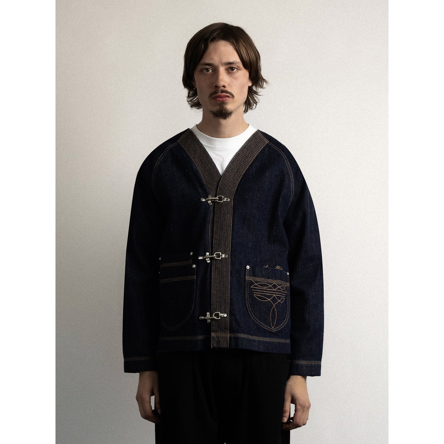 SCRT Wayfarer Denim Overshirt Indigo