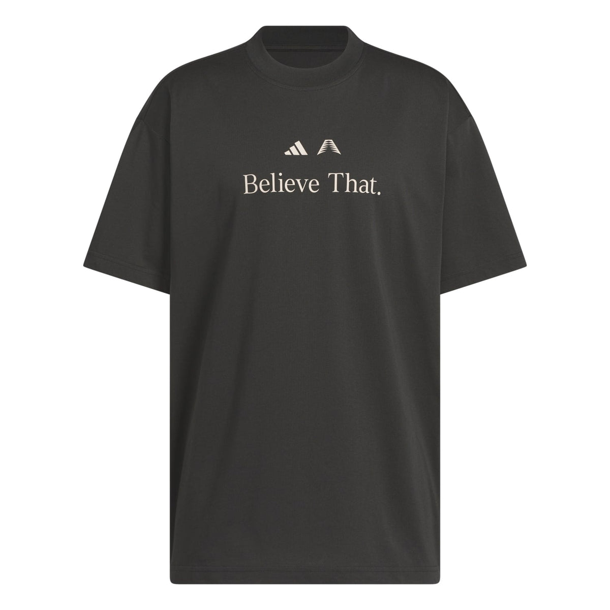 Adidas Ant Believe Tee Anthony Edwards Black Taupe JW4292 - T-SHIRTS - Canada Main image