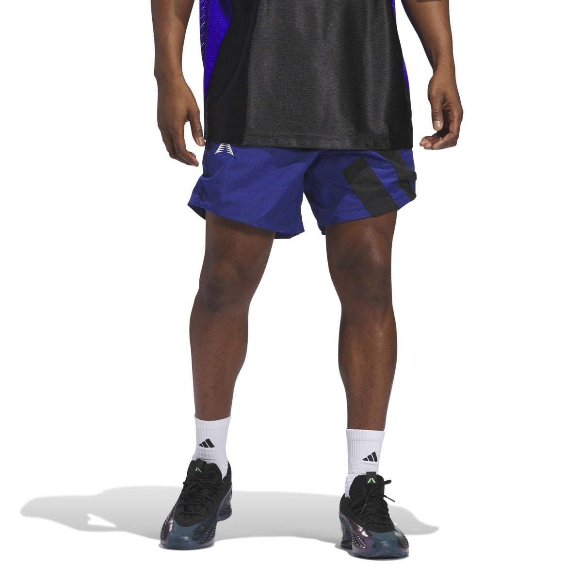 Adidas Ant Short Anthony Edwards Blue Black JD6150 - SHORTS - Canada