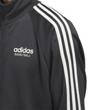 adidas basketball men select jacket grey il2189 534 compact