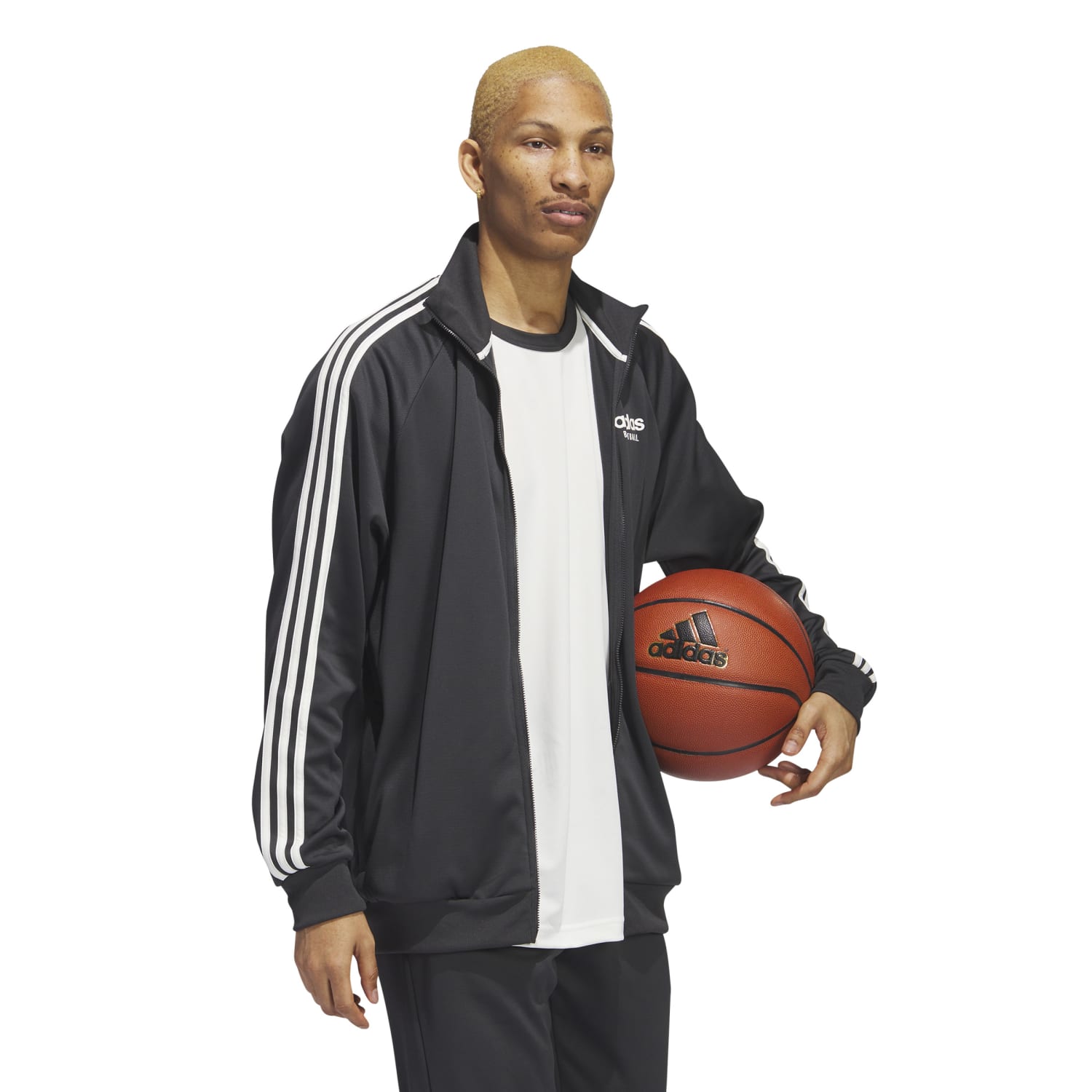 adidas basketball men select jacket grey il2189 787