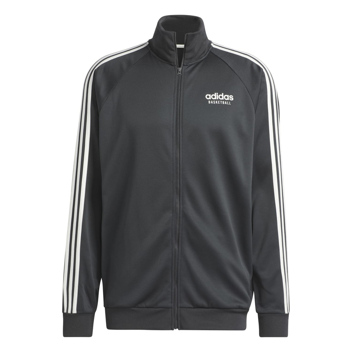 Adidas Basketball Men Select Jacket Grey IL2189 - OUTERWEAR Canada Main image
