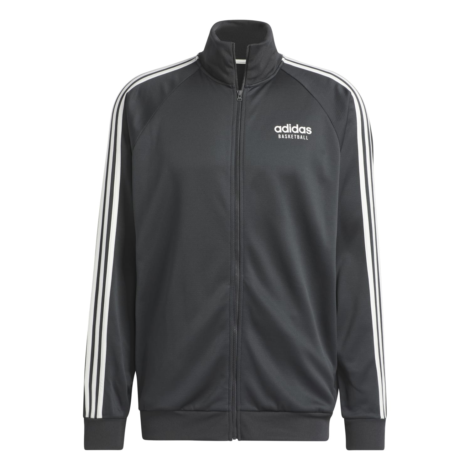 Adidas Basketball Men Select Jacket Grey IL2189 β Solestop.com