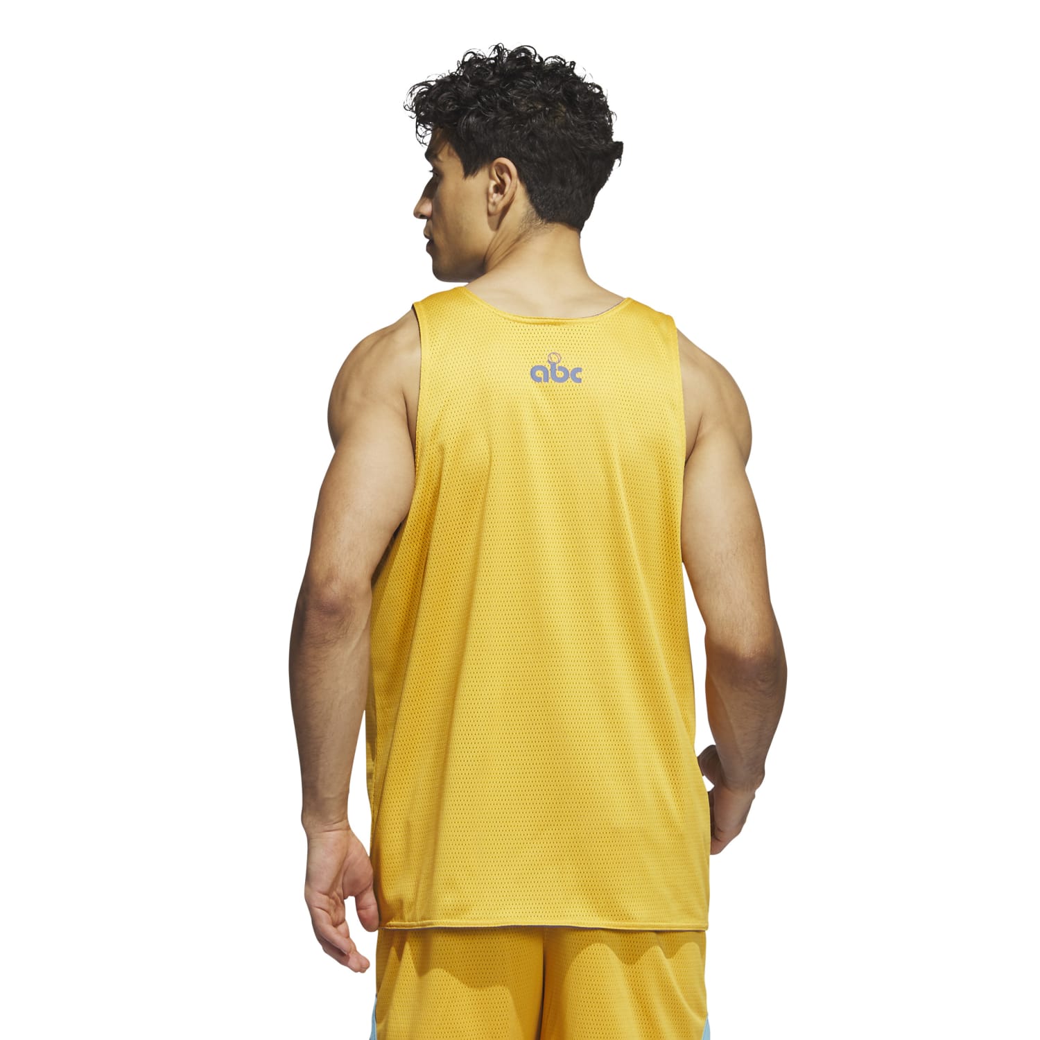 adidas basketball men select summer camp jersey yellow il2320 102